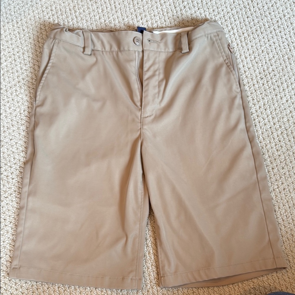 Lands End boys khaki Shorts